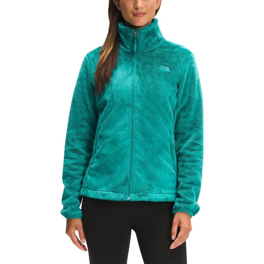 The North Face Osito Full Zip Fleece Jacket in Seafoam Green Women's Large